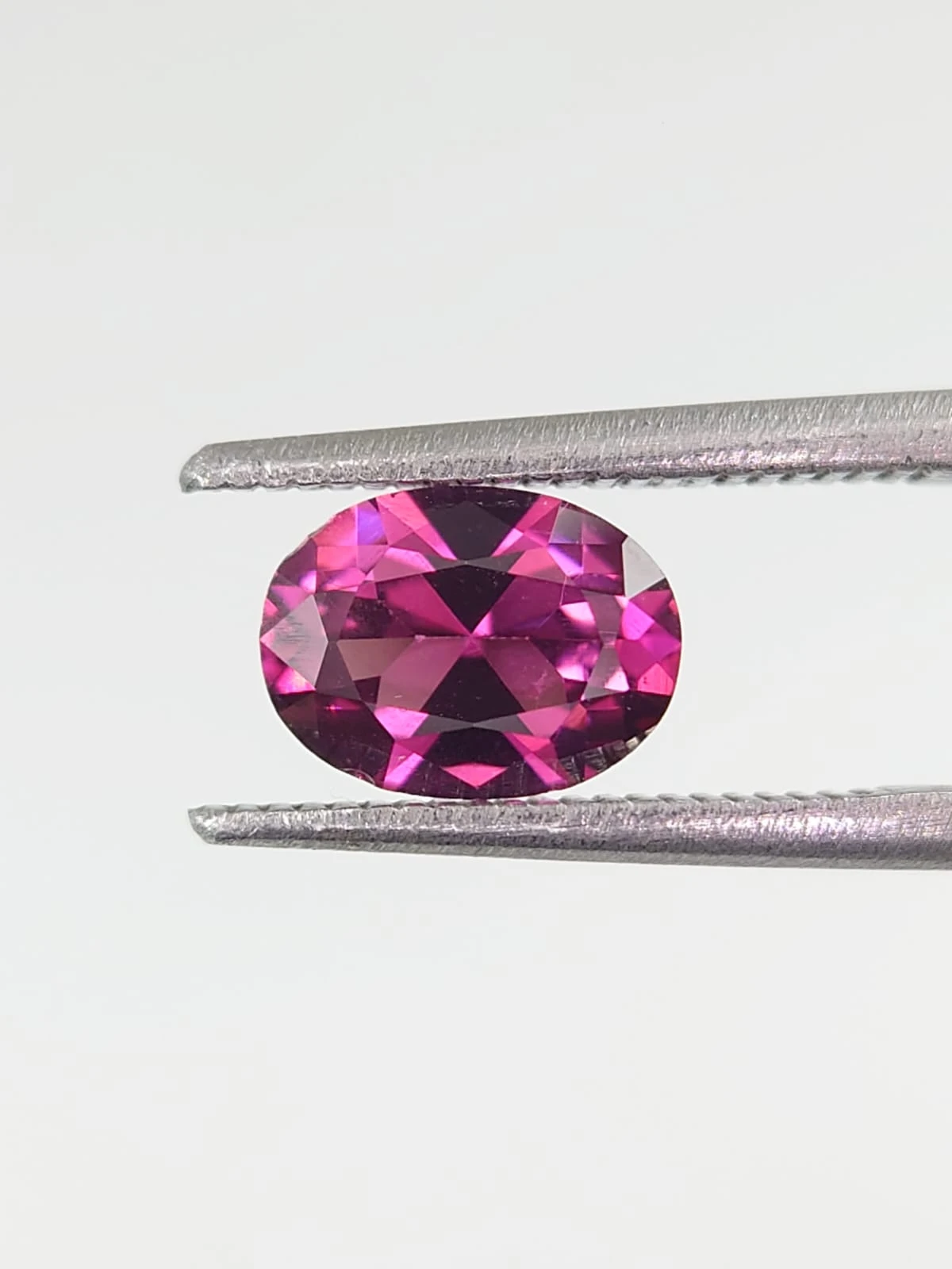 1.46ct Natural Malaya Garnet Oval Cur From Tanzania — view 5